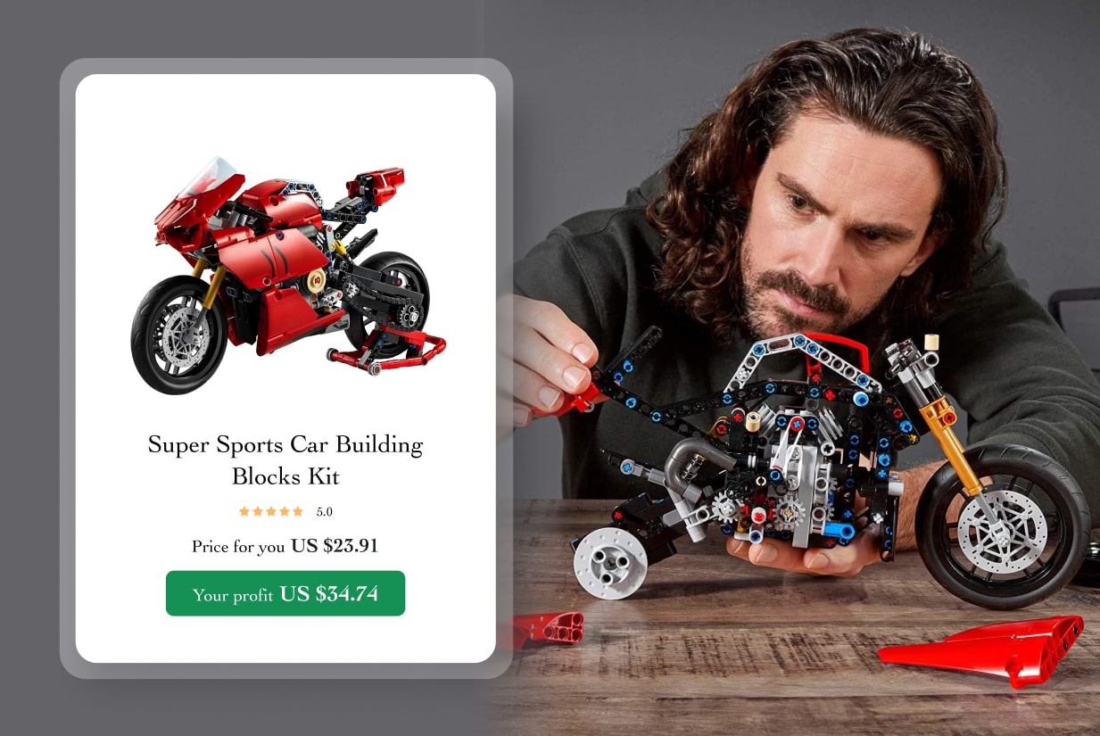 11. Car building kit
